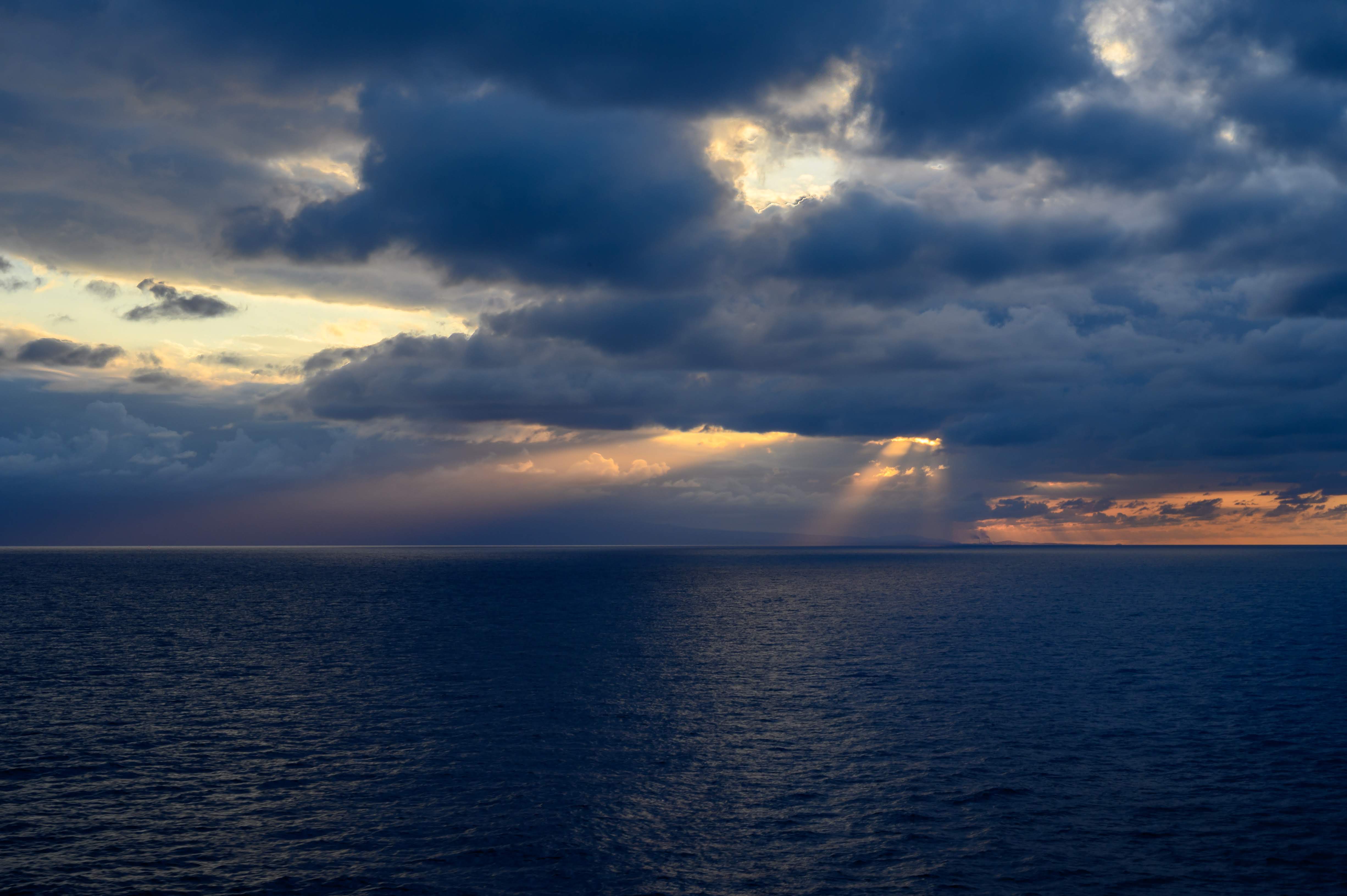Streaks of sun